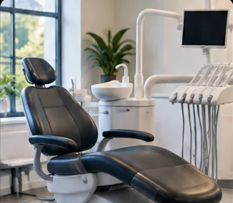 Empty clinic treatment chair representing a missed appointment