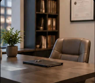 Empty consultation chair representing a missed professional appointment